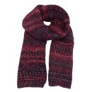 Strickschal ca. 180 x 30 cm multicolor