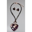 Schmuckset rose-purple