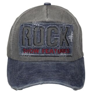 Basecap "Rock", blau