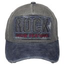 Basecap "Rock", blau