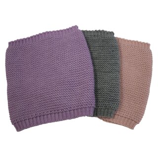 Strickschlauch mit Fleece ca. 30 x 70 cm
