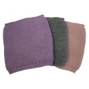 Strickschlauch mit Fleece ca. 30 x 70 cm