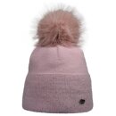 Damenmütze mit Umschlag - Lurex