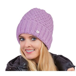 Damenmütze mit Umschlag