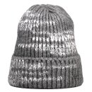 Damenmütze mit Pailletten und Umschlag