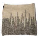 Strickschlauch zweifarbig mit Pailletten ca. 30x30cm