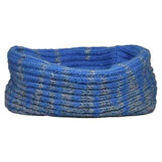 Strickschlauch zweifarbig mit Pailletten ca. 30x30cm