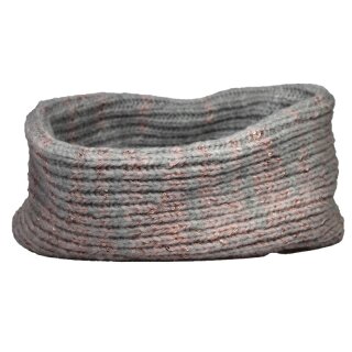 Strickschlauch zweifarbig mit Pailletten ca. 30x30cm
