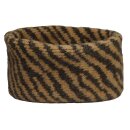 Strickschlauch zweifarbig ca. 34 x 28 cm