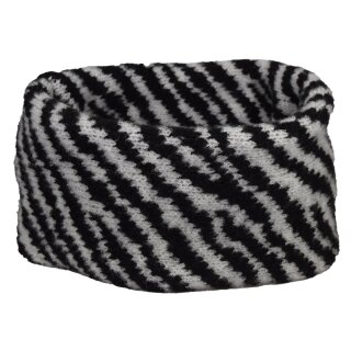 Strickschlauch zweifarbig ca. 34 x 28 cm