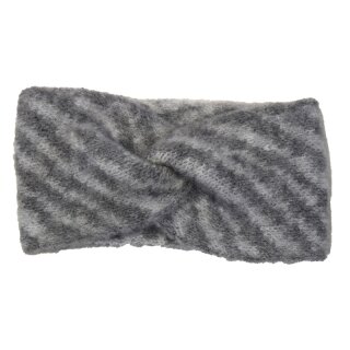 Damenstirnband mit Knoten "Zebra"