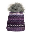 Damenmütze multi, Felloptik