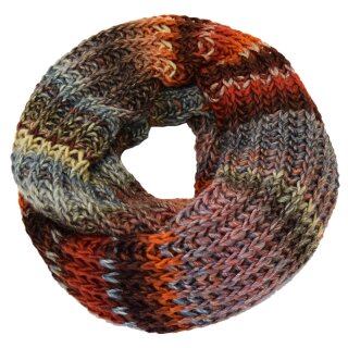 Strickloop, multi ca. 33 x 70 cm