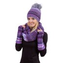 Strickloop, multi ca. 33 x 70 cm