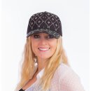 Basecap mit Steinen, schwarz