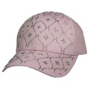 Basecap mit Steinen, rose