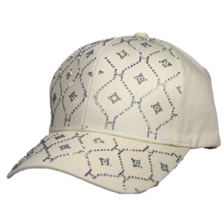 Basecap mit Steinen, natur