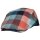 Flat Cap, kariert - rot