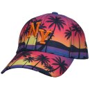 Basecap "NY"- Palmen, pink