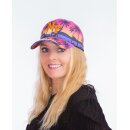 Basecap "NY" - Palmen, blau