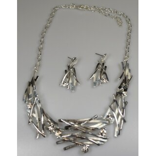 Schmuckset grau