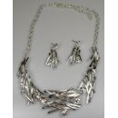 Schmuckset grau