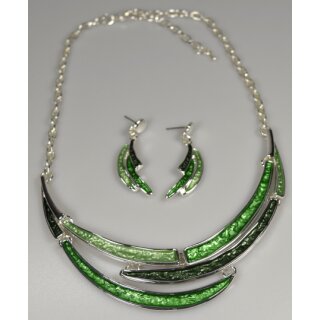 Schmuckset grün