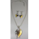 Schmuckset gelb