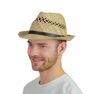 Sommerhut beige - Stroh