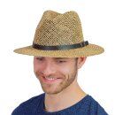 Sommerhut beige - Stroh