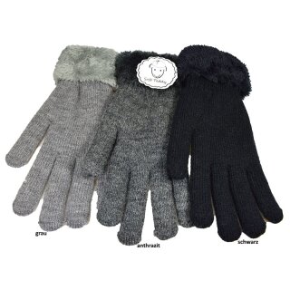 Damen-Fingerhandschuh uni