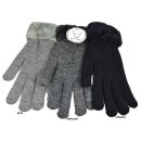 Damen-Fingerhandschuh uni