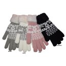 Damen-Fingerhandschuh Rentier