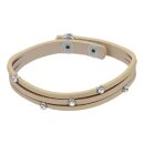 Fashionarmband Steinchen, gold