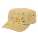 Damencap, beige