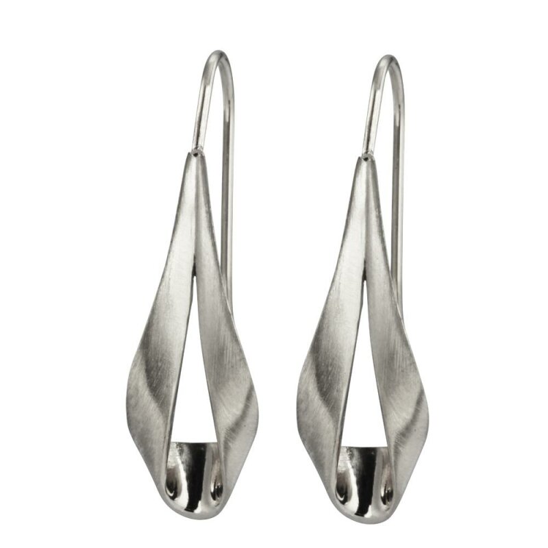 LIEBESKIND BERLIN Orecchini A Cerchio In Acciaio Inossidabile Con Dettaglio A Catena - Eleganti E Alla Moda - Regalo Ideale Per Donna