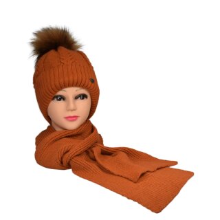 Strickschal ca. 20 x 175 cm