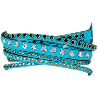 Fashionarmband mit Sternchen, türkis