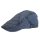 Flat Cap (Schiebermütze) mit Ziernähten, blau