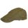 Flat Cap (Schiebermütze) mit Ziernähten, oliv