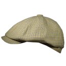 Flat Cap (Schiebermütze) in Ballonform, beige