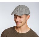 Flat Cap (Schiebermütze) in Ballonform, beige