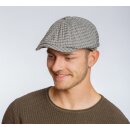 Flat Cap (Schiebermütze) in Ballonform, beige