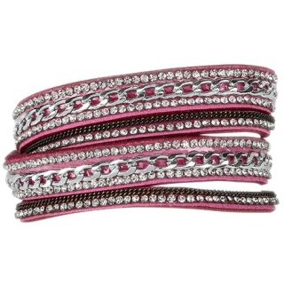 Fashionarmband Kettchen, pink