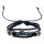 Lederarmband Motorrad