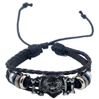 Lederarmband mit Motiv